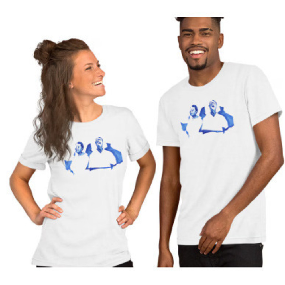 Louis Armstrong Tee White Graphic